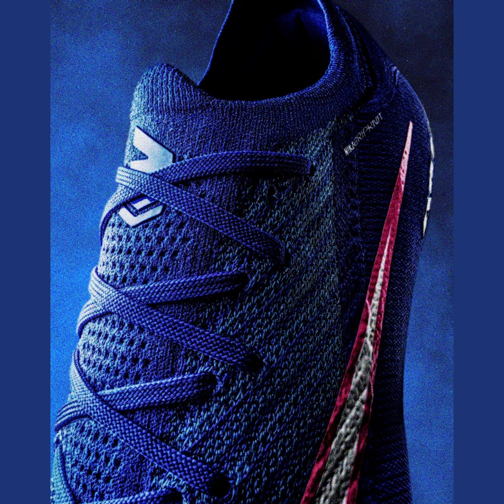 Nike FQ1457-446 ZM VAPOR 16 ELITE FG Krampon Mavi