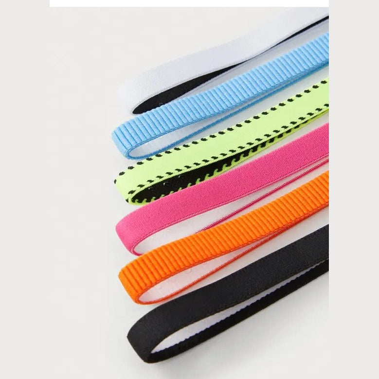 Nike N101.1925 .702 Flex Slim Saç Bandı 6lı Saç Bandı Renkli