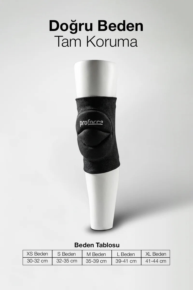 Proforce Voleybol Dizliği Dizlikler Siyah