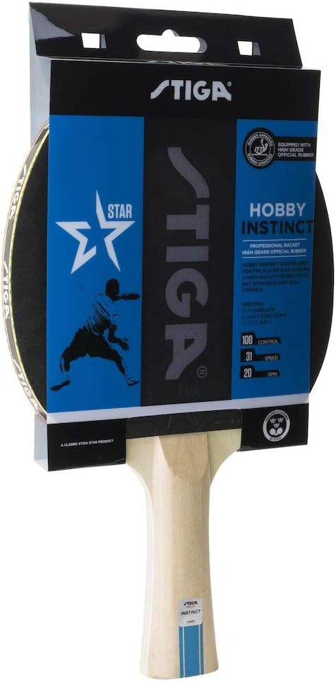 Stıga 1210-6318 Hobby İnstinct Masa Tenisi Raketi Raketler Standart