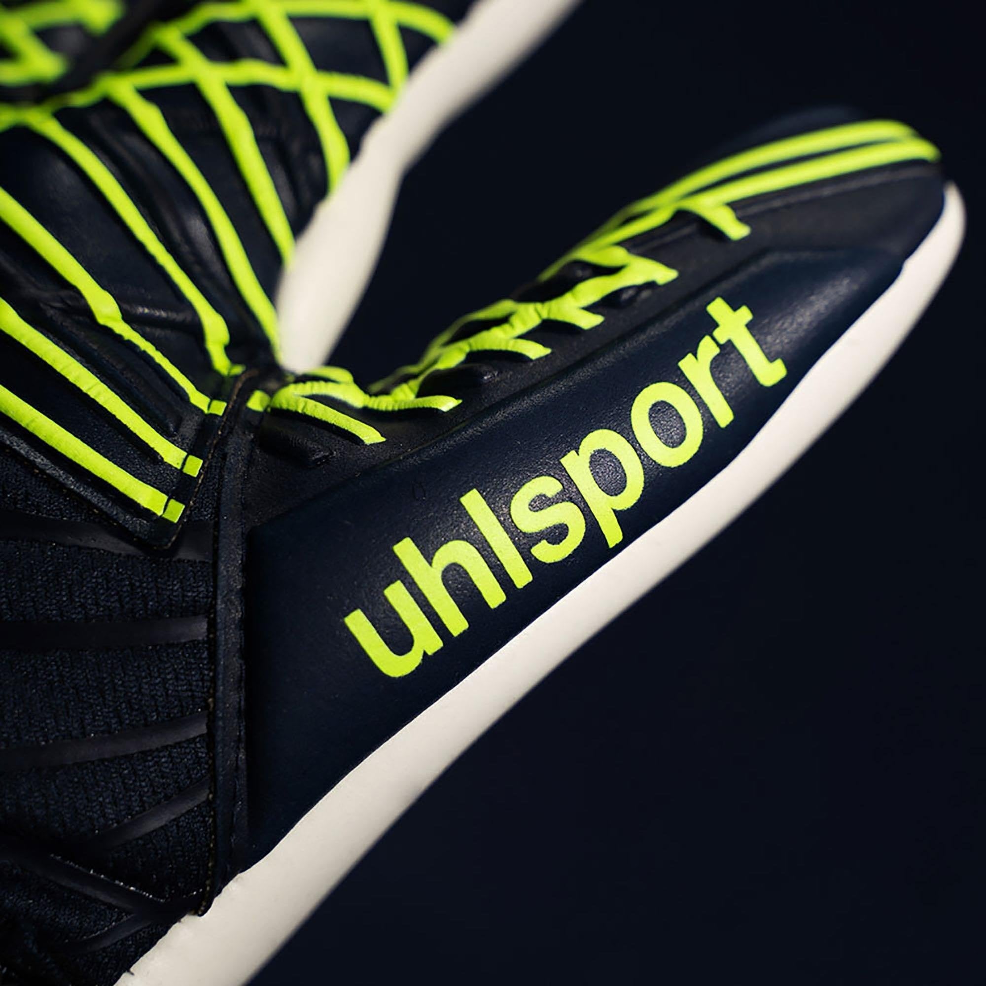 Uhlsport 101133401 AQUASOFT Kaleci Eldiveni Sarı-Lacivert
